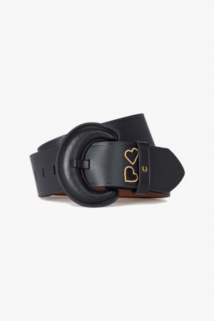 Black Fred Perry BT3425 Women's Belts | SG1213NWYB