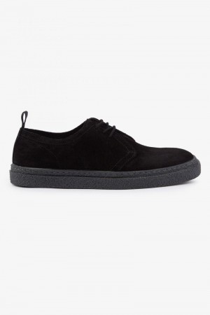 Black Fred Perry Linden Women's Shoes | SG1190CTVE