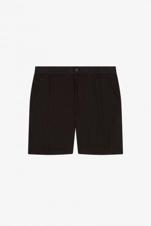 Black Fred Perry S3806 Men's Shorts | SG1491UZGT