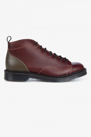 Brown Fred Perry SB8069 Men's Shoes | SG1894LISH