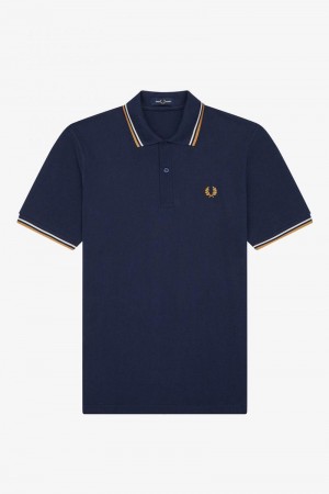 Dark Grey Fred Perry M12 Men's Polo Shirts | SG1676RVDW