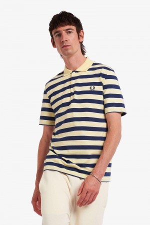 Green Fred Perry M3847 Men's Polo Shirts | SG1587GSOL