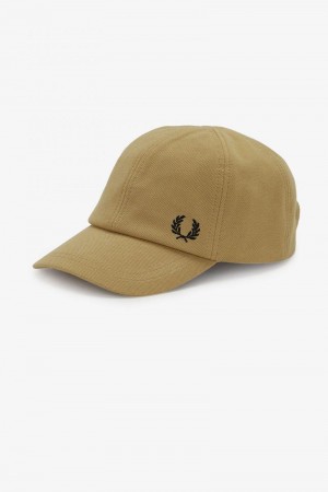 Grey Fred Perry Classic Piqué Men's Hats | SG1979MQZA