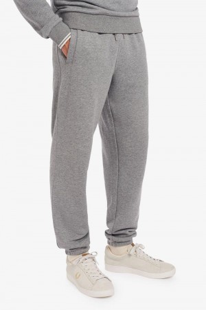 Grey Fred Perry Loopback Sweat Men's Pants | SG1708BEXC