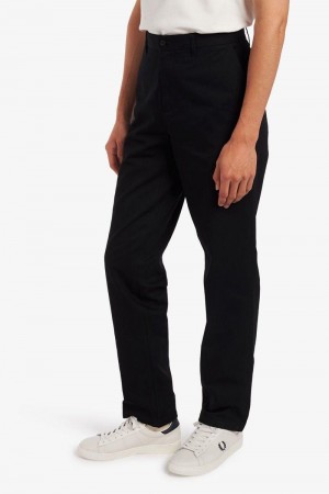 Navy Fred Perry Classic Men's Pants | SG1718FDNM