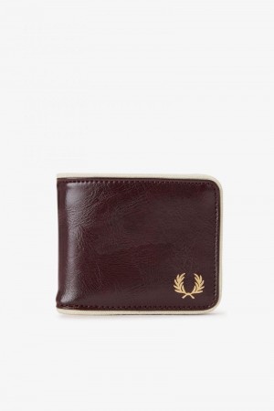 Red Fred Perry Classic Billfold Men's Bags | SG2014OKIR