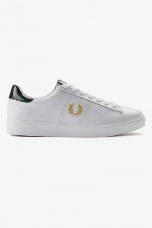 White Fred Perry Spencer Men's Shoes | SG1887SGLO