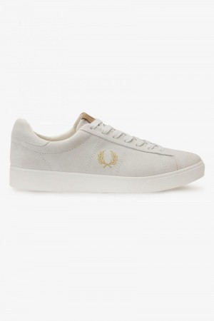 White Fred Perry Spencer Men's Shoes | SG1889FDNM